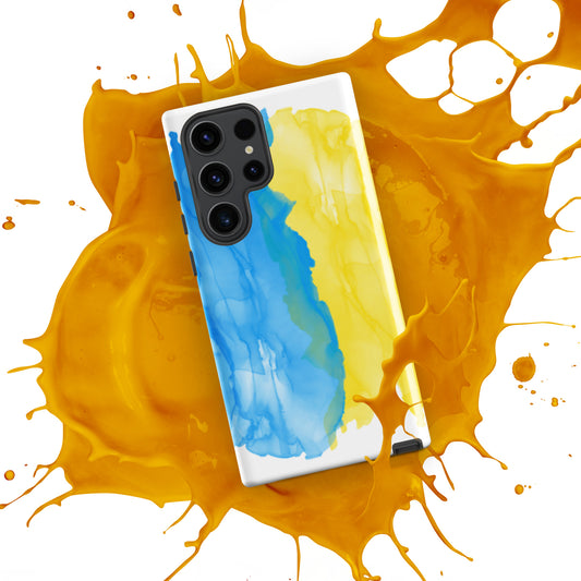 Ultramarine & Gold - Tough case for Samsung®